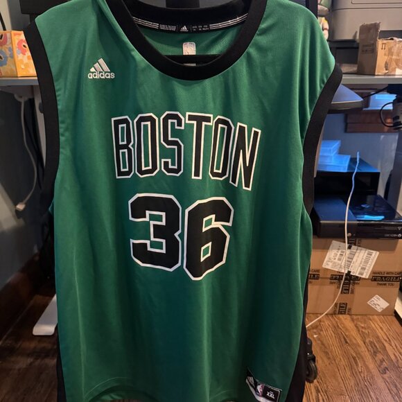 Boston Celtics Marcus Smart #36 Adidas Jersey XXL Green - Picture 2 of 3